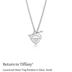Tiffany & Co. Silver Return to Tiffany Lovestruck necklace
